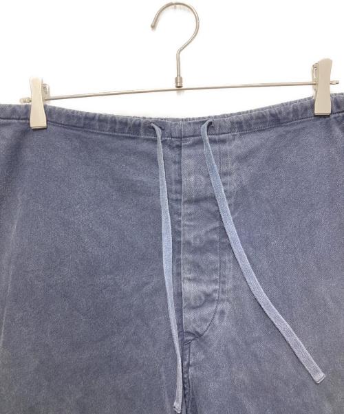 COMOLI（コモリ）COMOLI (コモリ) コットンツイル ドローストリングパンツ ブラック サイズ:1の古着・服飾アイテム