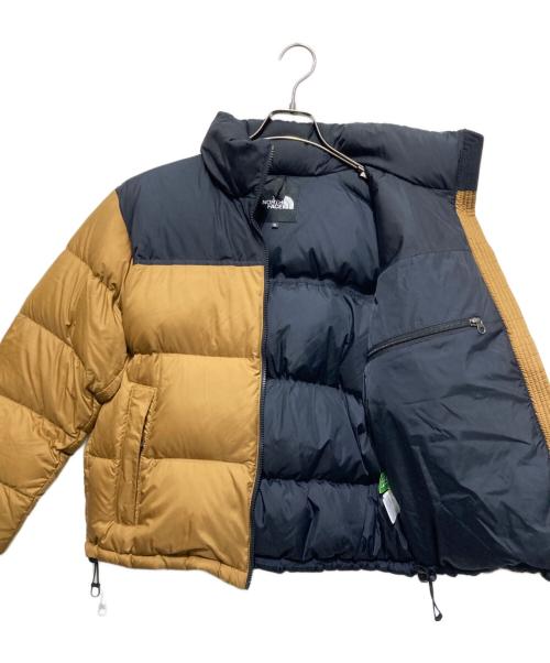 THE NORTH FACE（ザ ノース フェイス）THE NORTH FACE (ザ ノース フェイス) SHORT NUPTSE JACKET ブラック×ブラウン サイズ:XLの古着・服飾アイテム
