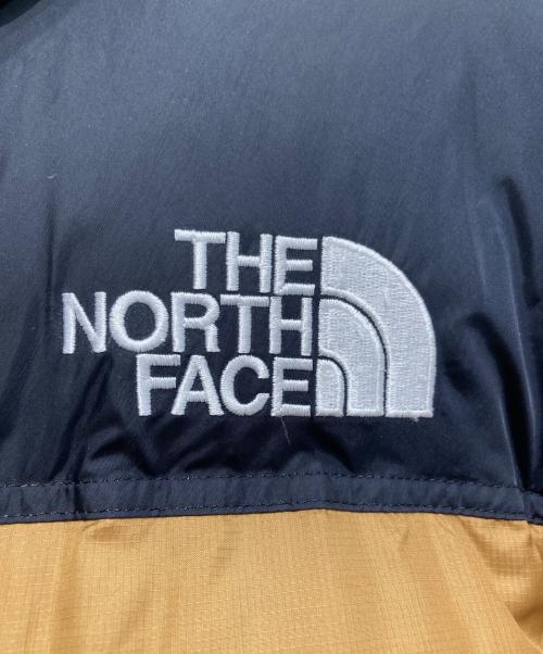 THE NORTH FACE（ザ ノース フェイス）THE NORTH FACE (ザ ノース フェイス) SHORT NUPTSE JACKET ブラック×ブラウン サイズ:XLの古着・服飾アイテム