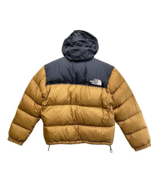 THE NORTH FACE（ザ ノース フェイス）THE NORTH FACE (ザ ノース フェイス) SHORT NUPTSE JACKET ブラック×ブラウン サイズ:XLの古着・服飾アイテム