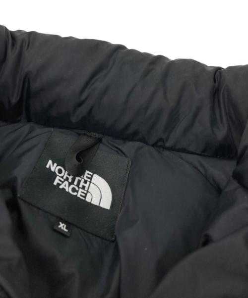 THE NORTH FACE（ザ ノース フェイス）THE NORTH FACE (ザ ノース フェイス) SHORT NUPTSE JACKET ブラック×ブラウン サイズ:XLの古着・服飾アイテム