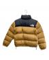 THE NORTH FACE (ザ ノース フェイス) SHORT NUPTSE JACKET ブラック×ブラウン サイズ:XL：15000円