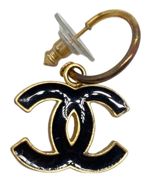 CHANEL（シャネル）CHANEL (シャネル) ネックレス・ピアスセット ブラックの古着・服飾アイテム