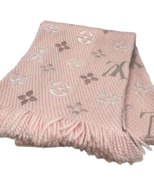 LOUIS VUITTON（ルイ ヴィトン）LOUIS VUITTON (ルイ ヴィトン) マフラー ピンクの古着・服飾アイテム