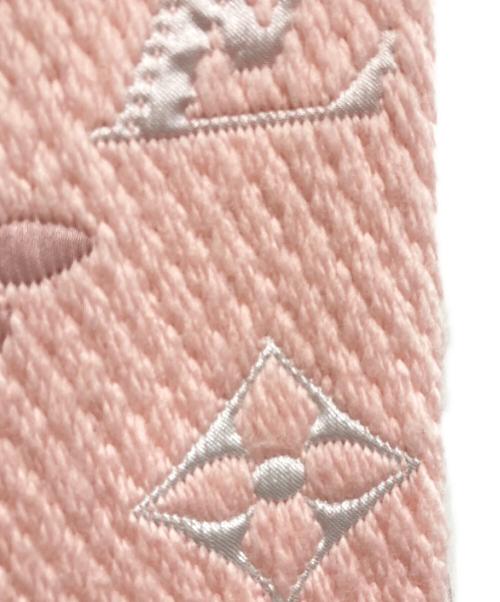 LOUIS VUITTON（ルイ ヴィトン）LOUIS VUITTON (ルイ ヴィトン) マフラー ピンクの古着・服飾アイテム
