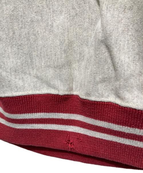 Champion REVERSE WEAVE（チャンピオン リバース ウィーブ）Champion REVERSE WEAVE (チャンピオン リバース ウィーブ) 刺繍ロゴスウェット ホワイト×レッド サイズ:XLの古着・服飾アイテム