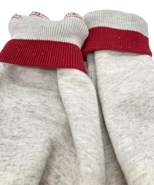 Champion REVERSE WEAVE（チャンピオン リバース ウィーブ）Champion REVERSE WEAVE (チャンピオン リバース ウィーブ) 刺繍ロゴスウェット ホワイト×レッド サイズ:XLの古着・服飾アイテム