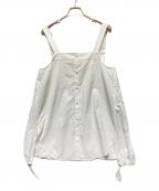 UN3D.アンスリード）の古着「LAYERED SHIRT CAMISOLE」｜ホワイト