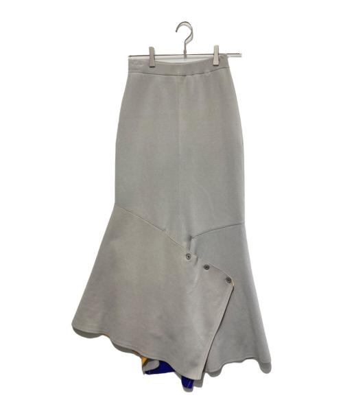 UN3D.（アンスリード）UN3D. (アンスリード) MULTICOLOR 2WAY CAPE SK グレー サイズ:38の古着・服飾アイテム