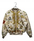 HERMESエルメス）の古着「リバーシブルブルゾン」｜ベージュ