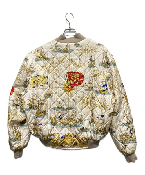 HERMES（エルメス）HERMES (エルメス) リバーシブルブルゾン ベージュ サイズ:不明の古着・服飾アイテム