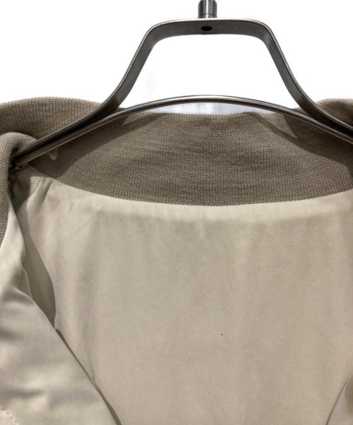 HERMES（エルメス）HERMES (エルメス) リバーシブルブルゾン ベージュ サイズ:不明の古着・服飾アイテム