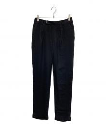 IGARASHI TROUSERS（イガラシ トラウザーズ）の古着「スラックス」｜ブラック
