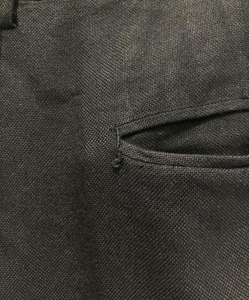 IGARASHI TROUSERS（イガラシ トラウザーズ）IGARASHI TROUSERS (イガラシ トラウザーズ) スラックス ブラック サイズ:-の古着・服飾アイテム