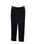 IGARASHI TROUSERS（イガラシ トラウザーズ）の古着「スラックス」｜ブラック