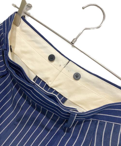 Pilgrim（ピルグリム）PILGRIM (ピルグリム) リネンウール シングルブレステッド2Bスーツ ネイビー サイズ:46の古着・服飾アイテム