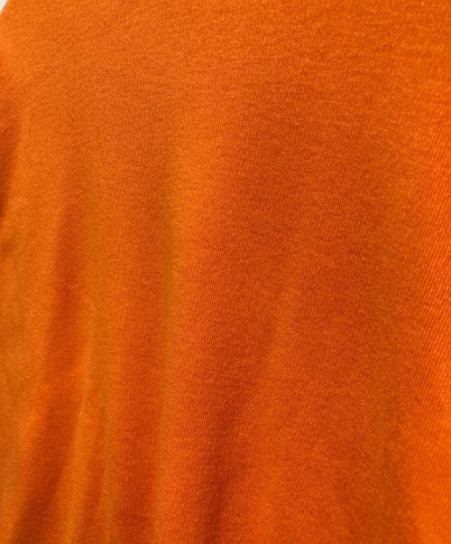 ENFOLD（エンフォルド）ENFOLD (エンフォルド) SLIT-RIB PULLOVER オレンジ サイズ:38の古着・服飾アイテム
