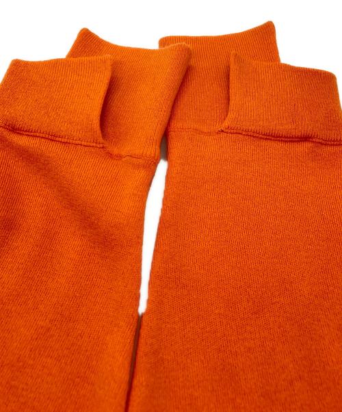 ENFOLD（エンフォルド）ENFOLD (エンフォルド) SLIT-RIB PULLOVER オレンジ サイズ:38の古着・服飾アイテム