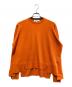 ENFOLD（エンフォルド）の古着「SLIT-RIB PULLOVER」｜オレンジ