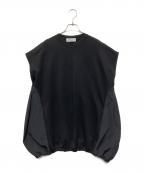 HeRIN.CYEヘリンドットサイ）の古着「Egg tops」｜ブラック