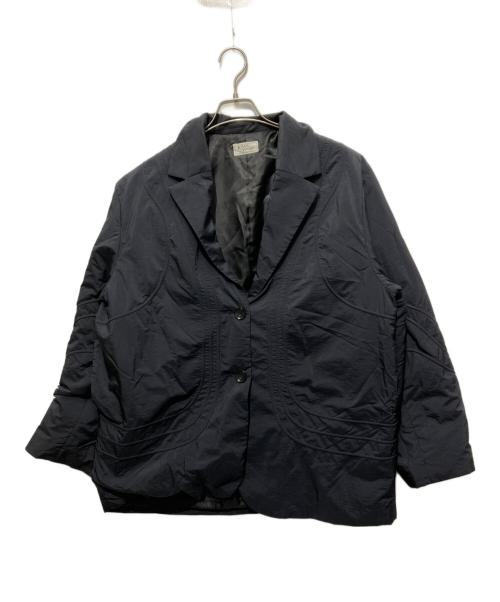 KIARIS VINTAGE（キアリズ ヴィンテージ）KIARIS VINTAGE (キアリズ ヴィンテージ) JOURNAL STANDARD (ジャーナルスタンダード) ラインパッファージャケット ブラック サイズ:Freeの古着・服飾アイテム