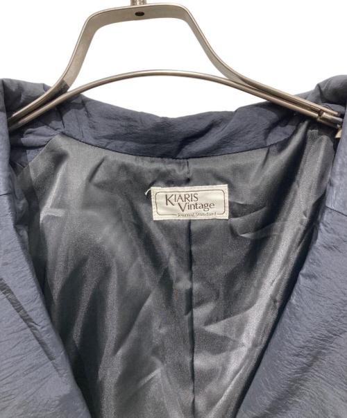 KIARIS VINTAGE（キアリズ ヴィンテージ）KIARIS VINTAGE (キアリズ ヴィンテージ) JOURNAL STANDARD (ジャーナルスタンダード) ラインパッファージャケット ブラック サイズ:Freeの古着・服飾アイテム