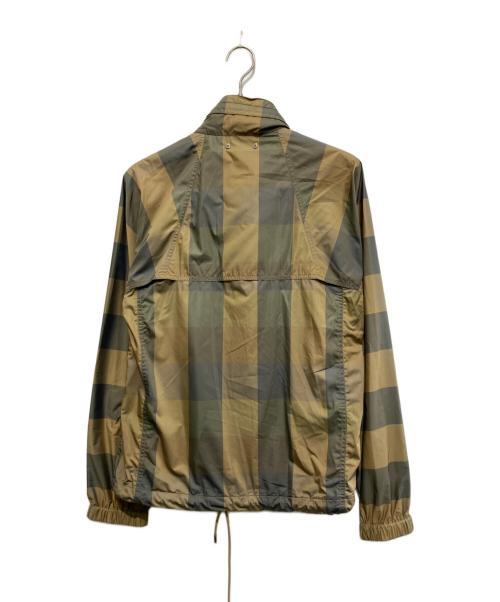 LOUIS VUITTON（ルイ ヴィトン）LOUIS VUITTON (ルイ ヴィトン) ストライプジャケット ブラウン×カーキ サイズ:46の古着・服飾アイテム