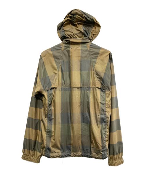 LOUIS VUITTON（ルイ ヴィトン）LOUIS VUITTON (ルイ ヴィトン) ストライプジャケット ブラウン×カーキ サイズ:46の古着・服飾アイテム