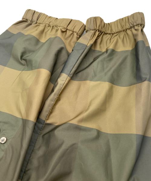 LOUIS VUITTON（ルイ ヴィトン）LOUIS VUITTON (ルイ ヴィトン) ストライプジャケット ブラウン×カーキ サイズ:46の古着・服飾アイテム