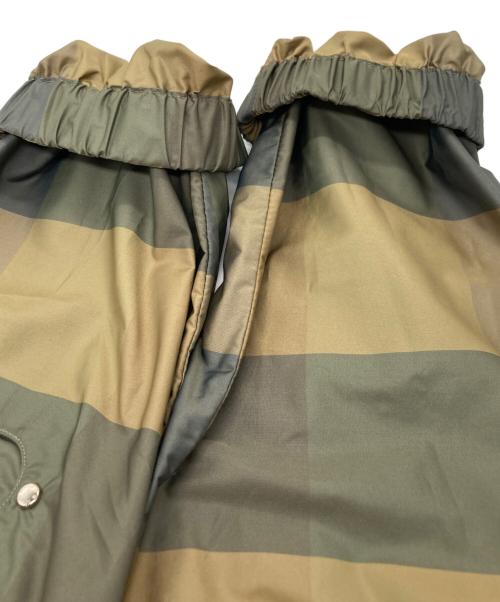 LOUIS VUITTON（ルイ ヴィトン）LOUIS VUITTON (ルイ ヴィトン) ストライプジャケット ブラウン×カーキ サイズ:46の古着・服飾アイテム