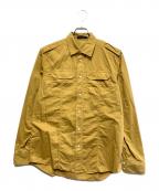 LOUIS VUITTONルイ ヴィトン）の古着「ショルダープレートシャツ」｜イエロー