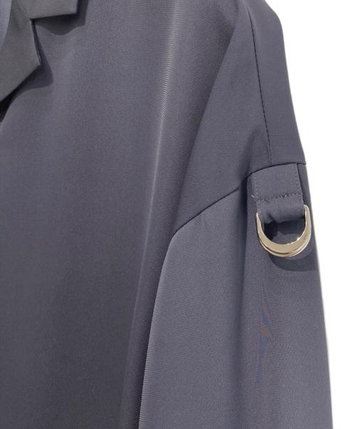 RIM.ARK（リムアーク）RIM.ARK (リムアーク) Roll-up SH/長袖シャツ チャコールグレー サイズ:Freeの古着・服飾アイテム