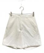 BRIEFINGブリーフィング）の古着「シアサッカーショートパンツ」｜ホワイト