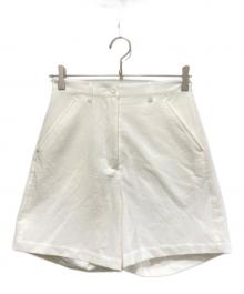 BRIEFING（ブリーフィング）の古着「シアサッカーショートパンツ」｜ホワイト