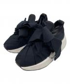 MM6 Maison Margielaエムエムシックスメゾンマルジェラ）の古着「リボンスニーカー」｜ブラック