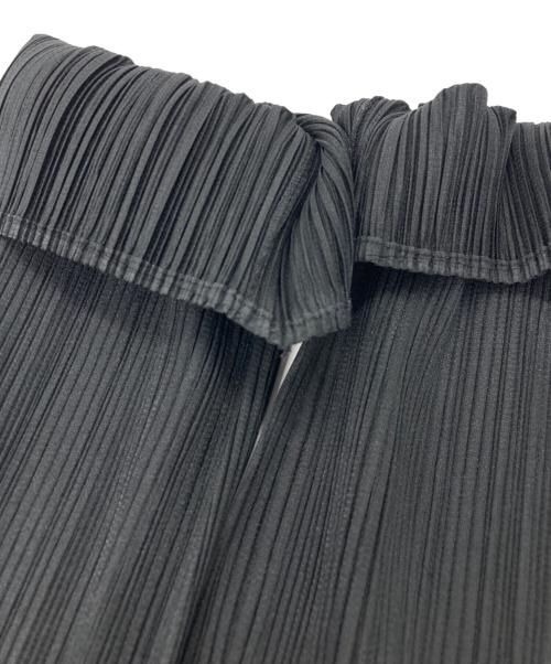 PLEATS PLEASE（プリーツプリーズ）PLEATS PLEASE (プリーツプリーズ) プリーツパンツ ブラック サイズ:XLの古着・服飾アイテム