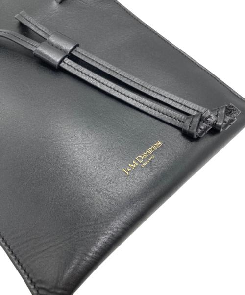 J&M DAVIDSON（ジェイ＆エム デヴィッドソン）J&M DAVIDSON (ジェイ＆エム デヴィッドソン) MINI FURROW TOTE（ミニファロー トート） ブラックの古着・服飾アイテム
