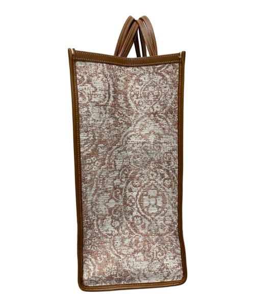 A VACATION（ア ヴァケーション）A VACATION (ア ヴァケーション) TANK PAISLEY/トートバッグ ベージュ×ブラウンの古着・服飾アイテム