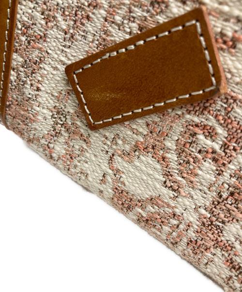 A VACATION（ア ヴァケーション）A VACATION (ア ヴァケーション) TANK PAISLEY/トートバッグ ベージュ×ブラウンの古着・服飾アイテム