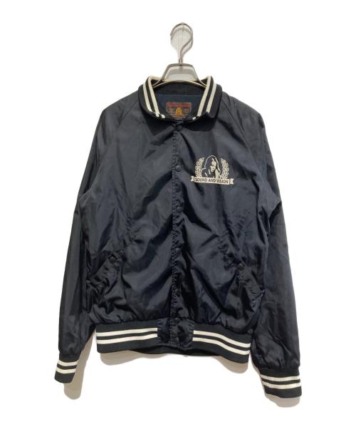 Hysteric Glamour（ヒステリックグラマー）Hysteric Glamour (ヒステリックグラマー) ACOUSTIC ACADEMY 衿リブコーチジャケット ブラック サイズ:Sの古着・服飾アイテム