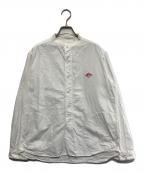 DANTONダントン）の古着「オックスフォードバンドカラーシャツ」｜ホワイト