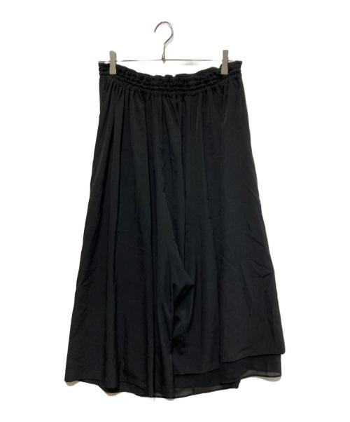 Y's（ワイズ）Y's (ワイズ) アシンメトリーワイドパンツ/サルエルパンツ ブラック サイズ:2の古着・服飾アイテム