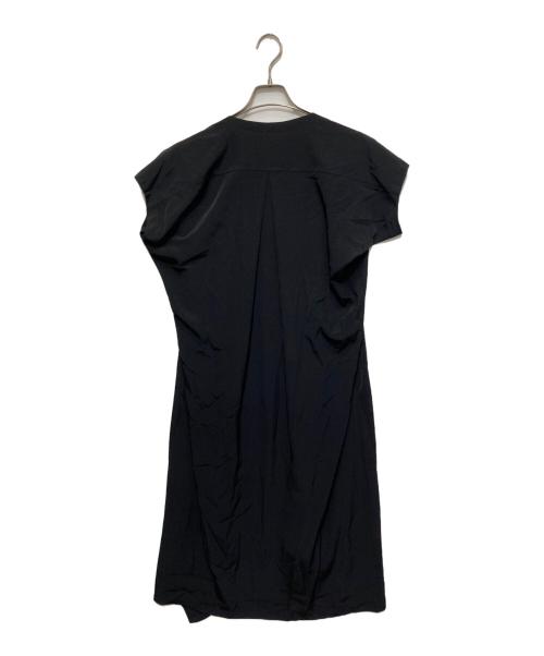 Y's（ワイズ）Y's (ワイズ) トリアセワンピース ブラック サイズ:2の古着・服飾アイテム