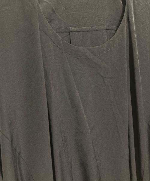 Y's（ワイズ）Y's (ワイズ) トリアセワンピース ブラック サイズ:2の古着・服飾アイテム