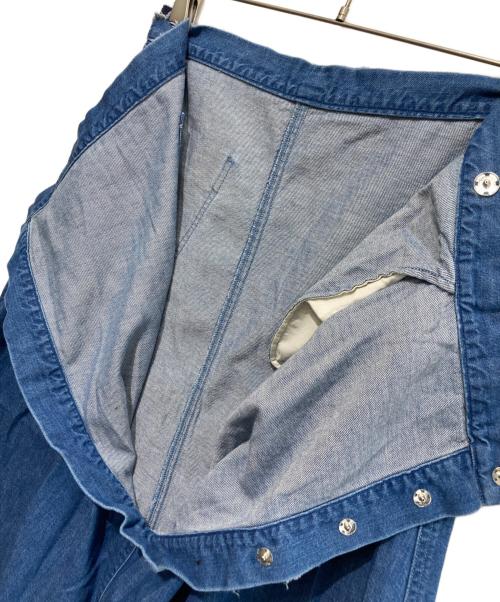 Y's（ワイズ）Y's (ワイズ) デニムサルエルパンツ インディゴ サイズ:1の古着・服飾アイテム