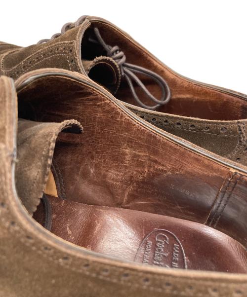Crockett & Jones（クロケット＆ジョーンズ）Crockett & Jones (クロケット＆ジョーンズ) スウェードストレートチップシューズ ブラウン サイズ:-の古着・服飾アイテム