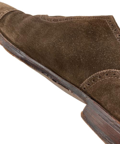 Crockett & Jones（クロケット＆ジョーンズ）Crockett & Jones (クロケット＆ジョーンズ) スウェードストレートチップシューズ ブラウン サイズ:-の古着・服飾アイテム