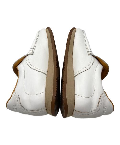 HERMES（エルメス）HERMES (エルメス) スリッポン ホワイト サイズ:361/2の古着・服飾アイテム