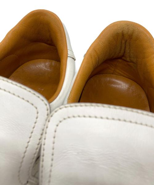 HERMES（エルメス）HERMES (エルメス) スリッポン ホワイト サイズ:361/2の古着・服飾アイテム