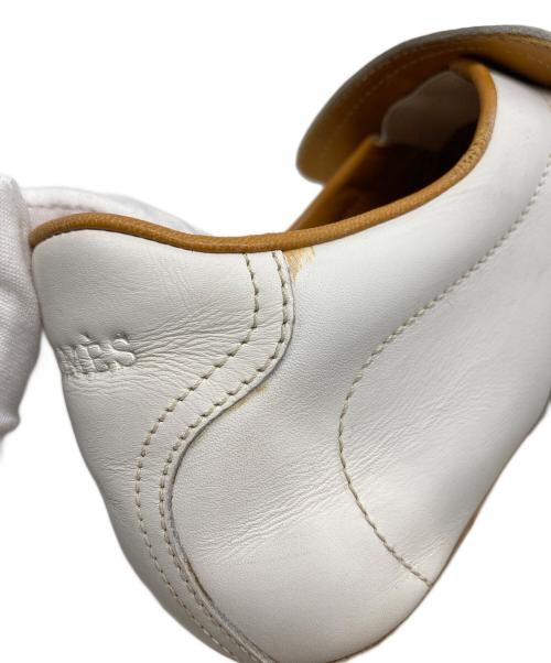 HERMES（エルメス）HERMES (エルメス) スリッポン ホワイト サイズ:361/2の古着・服飾アイテム
